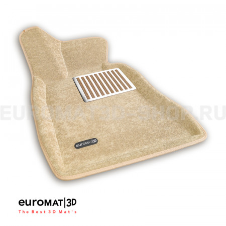 Текстильные 3D коврики Euromat3D Lux в салон для Bmw 5 (F10) (2014-2016) № EM3D-001218T Бежевые Текстильные 3D коврики Euromat3D Lux в салон для Bmw 5 (F10) (2014-2016) № EM3D-001218T Бежевые