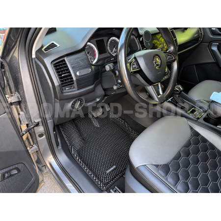 3D коврики Euromat3D EVA в салон для Skoda Kodiaq (2017-2024) № EM3DEVA-004512
