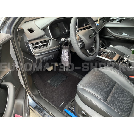Текстильные 3D коврики Euromat3D Business в салон для Chery Tiggo 8 PRO (2019-2023) № EMC3D-001422 Текстильные 3D коврики Euromat3D Business в салон для Chery Tiggo 8 PRO (2019-2023) № EMC3D-001422