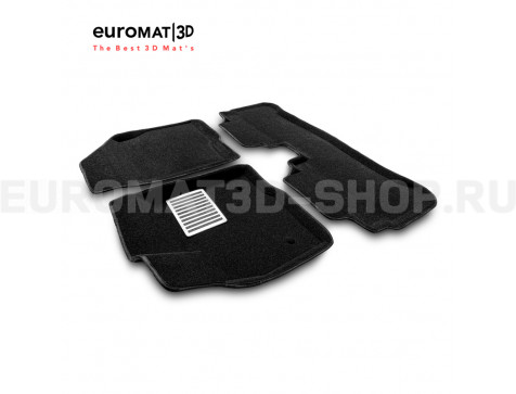 Текстильные 3D коврики Euromat3D Lux в салон для Chevrolet Bolt (2016-) № EM3D-001500 Текстильные 3D коврики Euromat3D Lux в салон для Chevrolet Bolt (2016-) № EM3D-001500