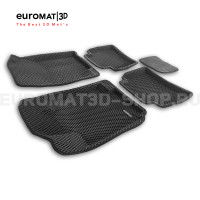 3D коврики Euromat3D EVA в салон для Москвич 3 (2022-) № EM3DEVA-000010