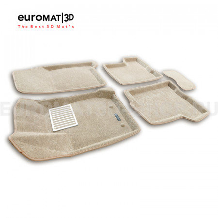 Текстильные 3D коврики Euromat3D Lux в салон для Lada XRay (2016-) № EM3D-005309T Бежевые Текстильные 3D коврики Euromat3D Lux в салон для Lada XRay (2016-) № EM3D-005309T Бежевые