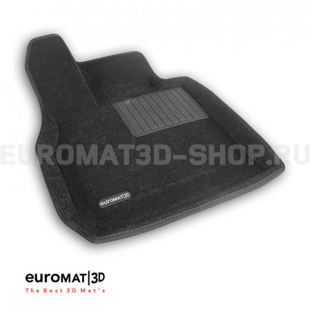 Текстильные 3D коврики Euromat3D Business в салон для Exeed RX (2023-) № EMC3D-001427