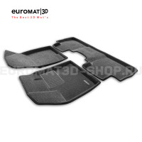Текстильные 3D коврики Euromat3D Business в салон для Haval H7 (2024-)..